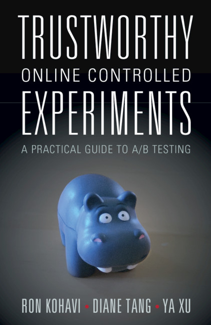 Trustworthy Online Controlled Experiments book cover