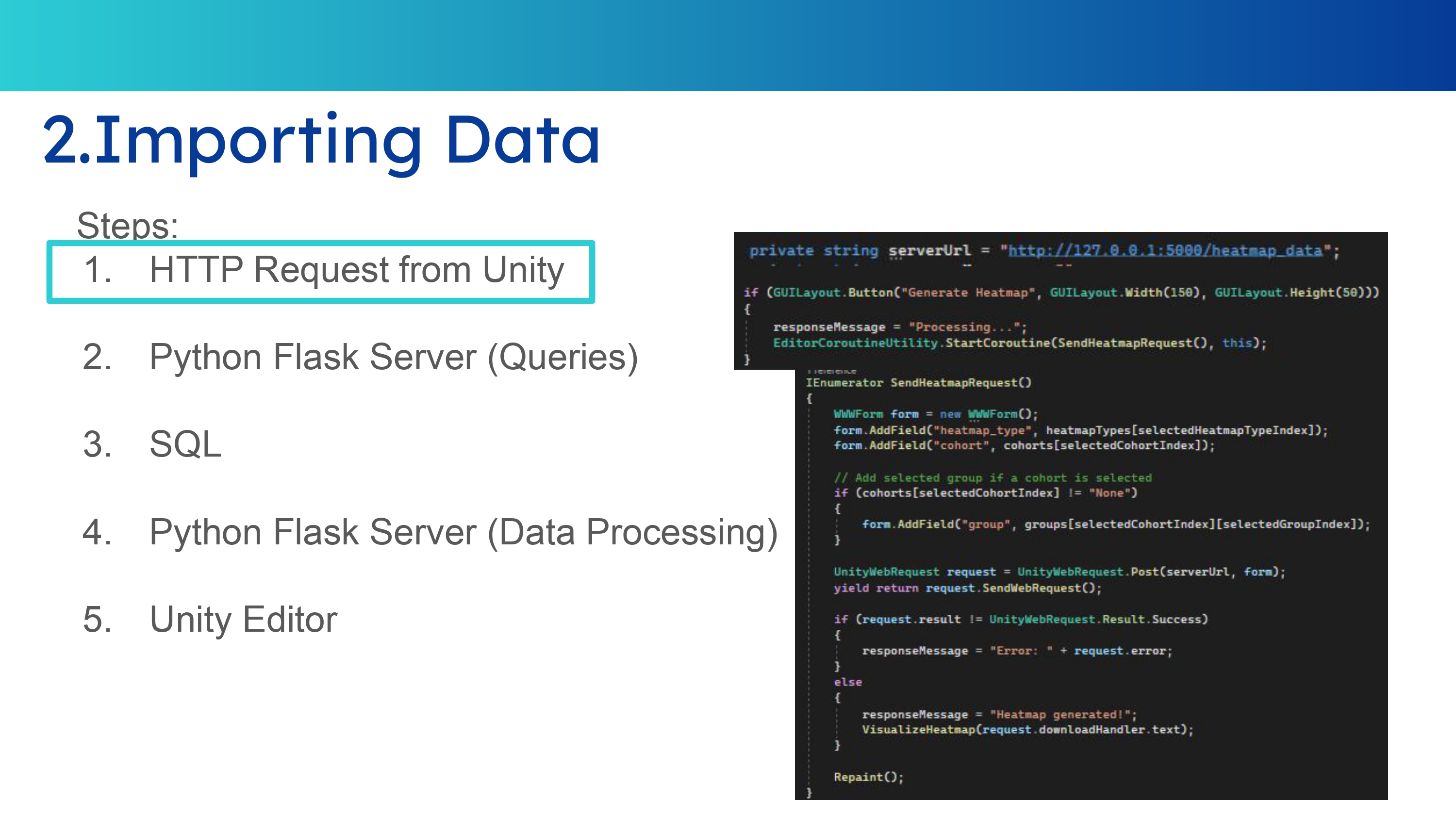 Data Import Process