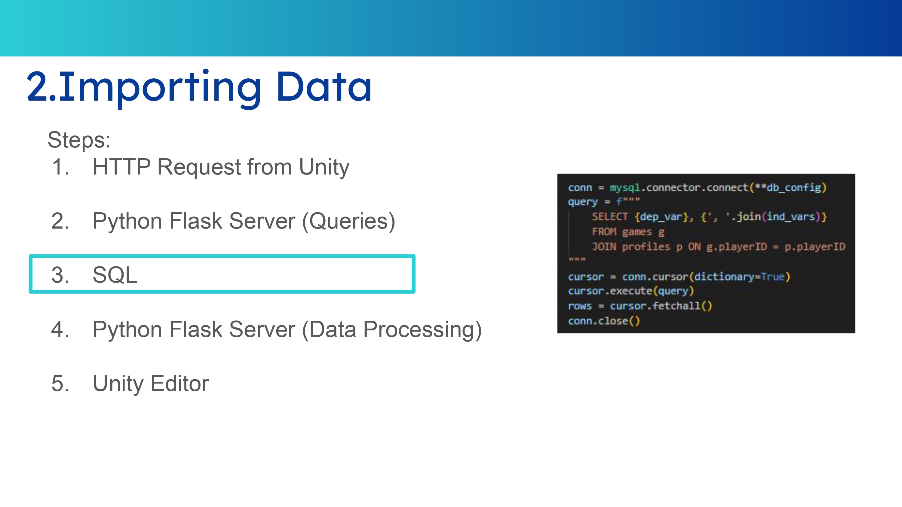 Data Processing